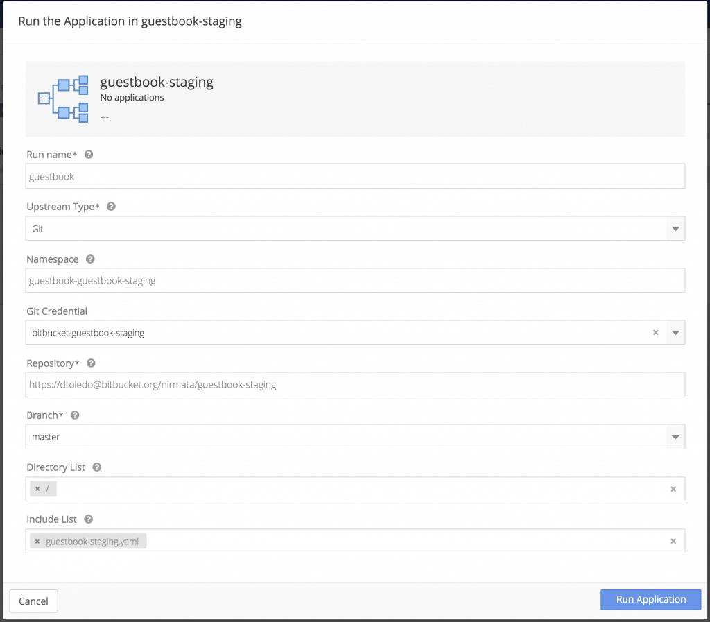 GitOps Workflow Using Kubernetes and Nirmata