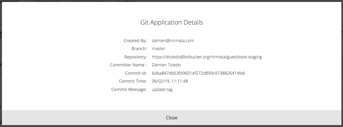 GitOps Workflow Using Kubernetes and Nirmata