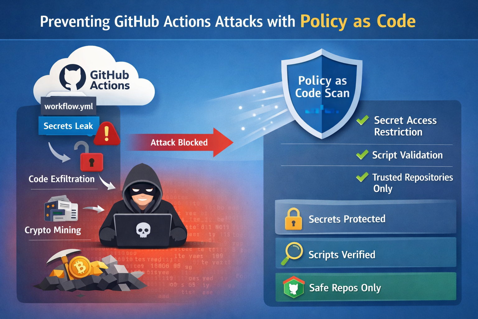 GitHub Actions Under Attack. The Ultimate Defense Guide. Nirmata